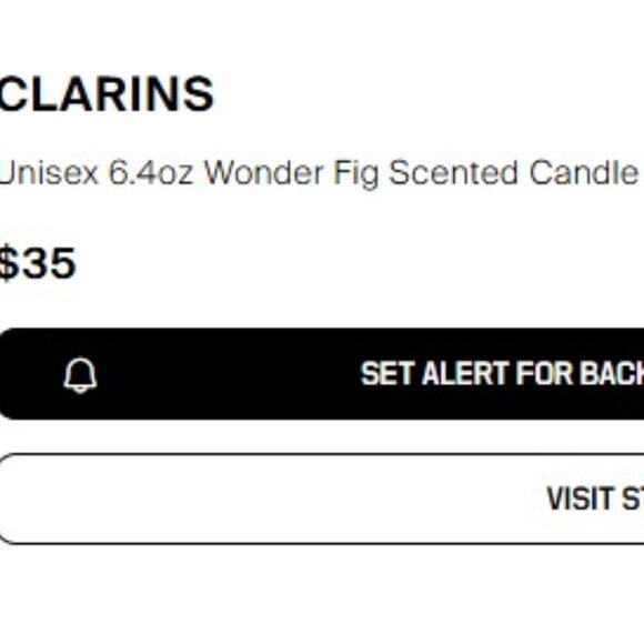 CLARINS Wonder Fig "Bougie Parfumee Scented Candle" -in box - Picture 4 of 4